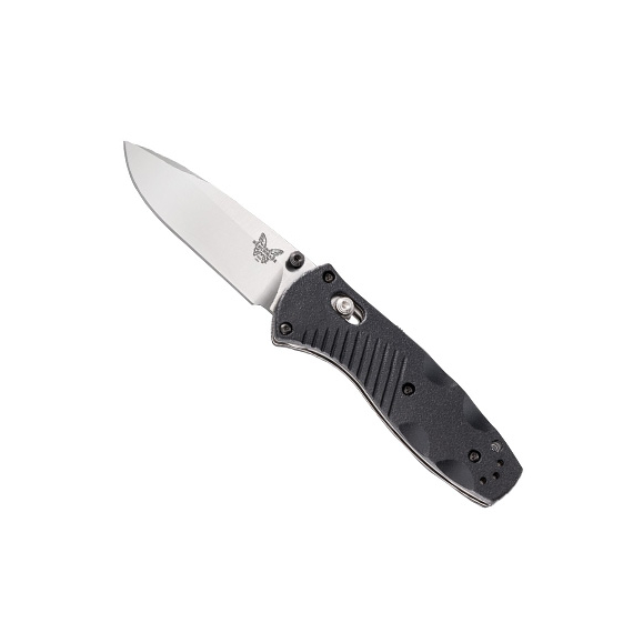 BM585 Mini Barrage - нож складной, черн. рук-ть, сатин. клинок 154CM
