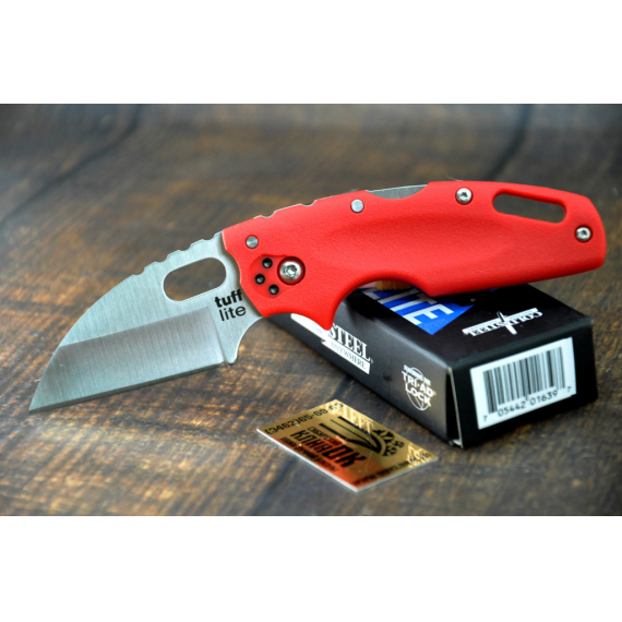 Нож Cold Steel модель 20LTR Tuff Lite Plain Edge Red