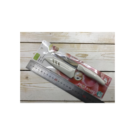 Нож для чистки овощей и фруктов в ножнах Fruit Knife, нержавеющая сталь 60g