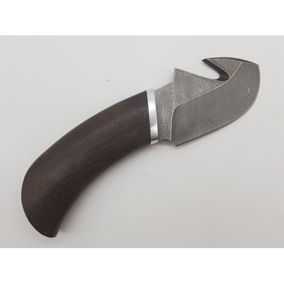 Нож "Краб", дамасская сталь, венге, дюраль