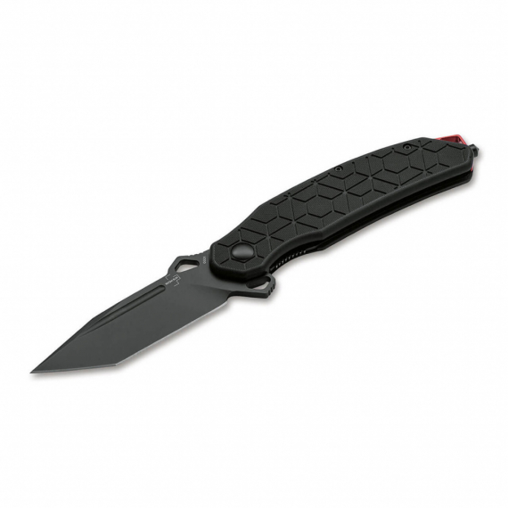 BK01BO151 Yokai - нож складной, рукоять черная, клинок танто D2