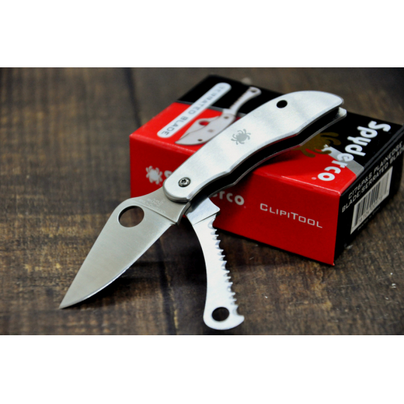 Складной нож Spyderco ClipiTools Pocket Knife C176P&S