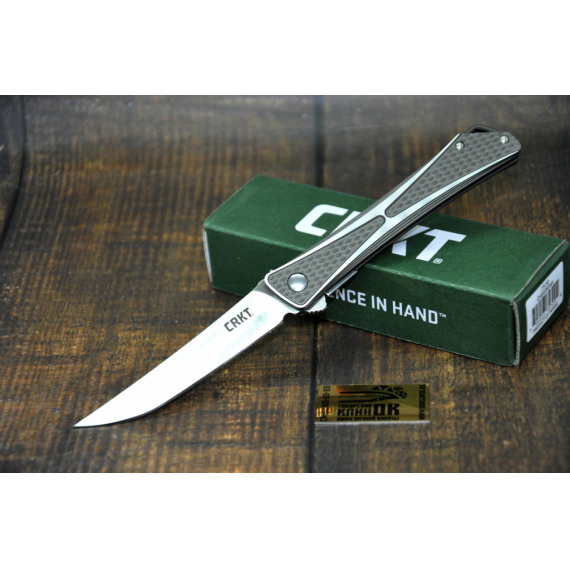CRKT_7532 Jumbones - нож складной, алюм. рук-ть, клинок AUS8