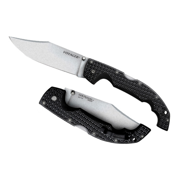 Нож Cold Steel модель 29AXC Voyager Clip 5 Plain Edge