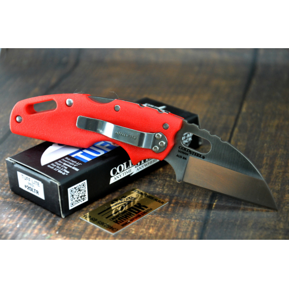 Нож Cold Steel модель 20LTR Tuff Lite Plain Edge Red