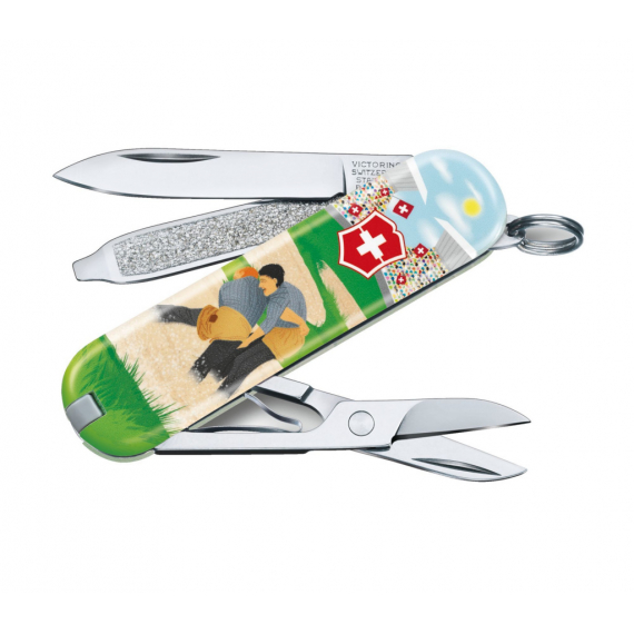 Складной  нож-брелок  Victorinox "Swiss Wrestling"
