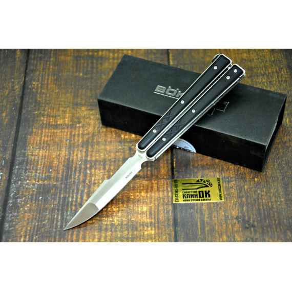 BK06EX004 Balisong - нож бабочка, сталь 440C