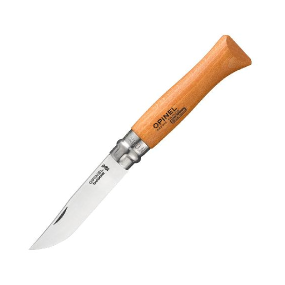 Нож Opinel №9, углеродистая сталь, рукоять из дерева бука, блистер