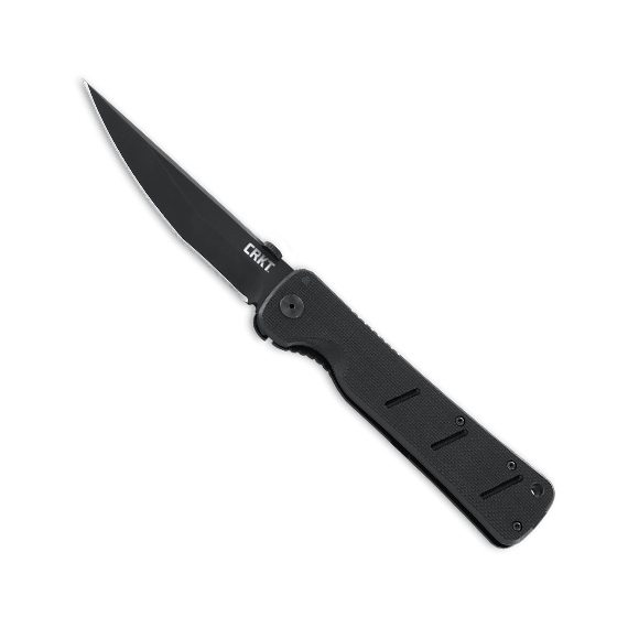 CRKT_2906 Otanashi noh Ken - нож складной, рук-ть G10, клинок AUS8, черн. покрытие