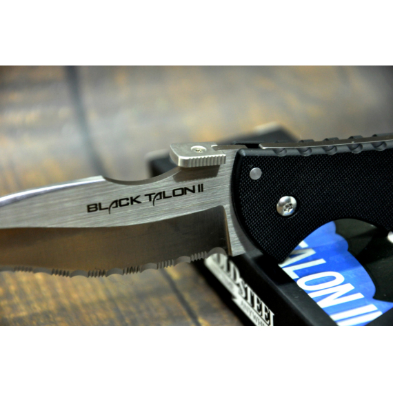 Нож Cold Steel модель 22BS Black Talon II Serrated Edge