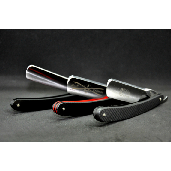 BK140544 Elite Carbon 3.0 - бритва, 6/8, Carbon Steel, рук.-черн.карбон