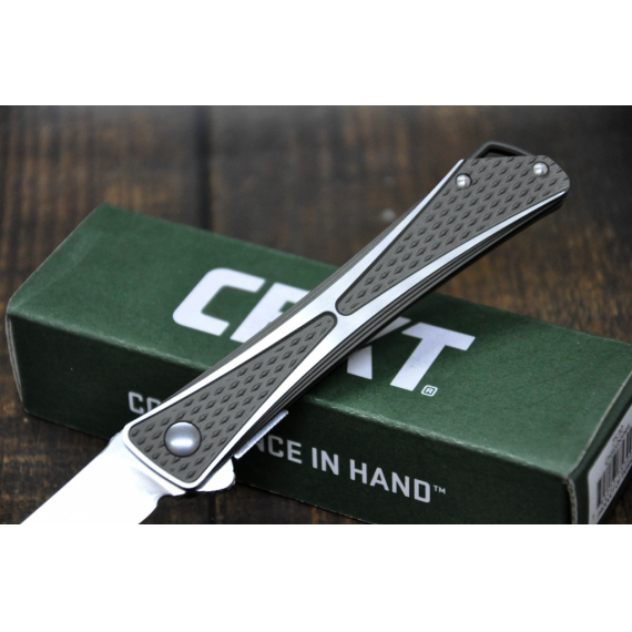 CRKT_7532 Jumbones - нож складной, алюм. рук-ть, клинок AUS8