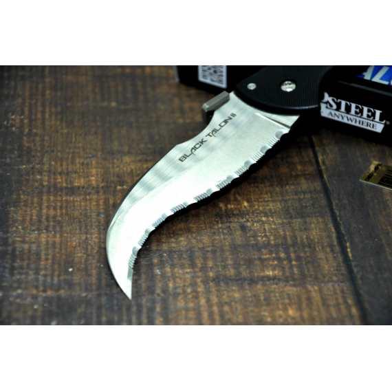 Нож Cold Steel модель 22BS Black Talon II Serrated Edge