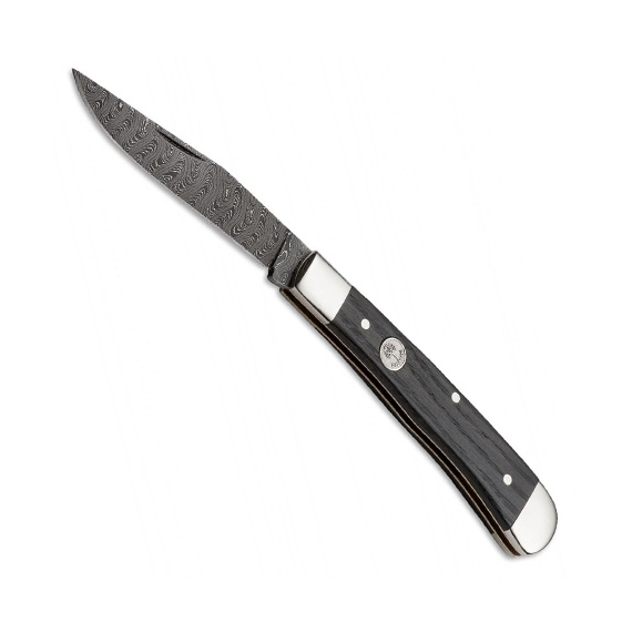 BK112545DAM Trapper Classic Damast - скл. нож, клинок дамаск