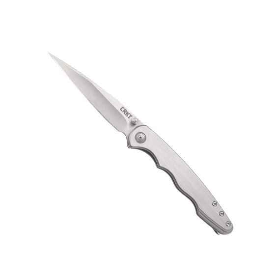 CRKT_7016 Flat Out - нож складной, стальная рук-ть, клинок 8Cr13MoV