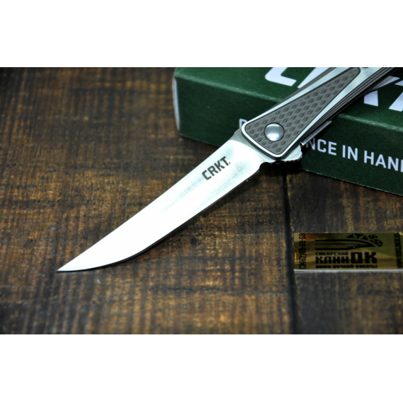 CRKT_7532 Jumbones - нож складной, алюм. рук-ть, клинок AUS8