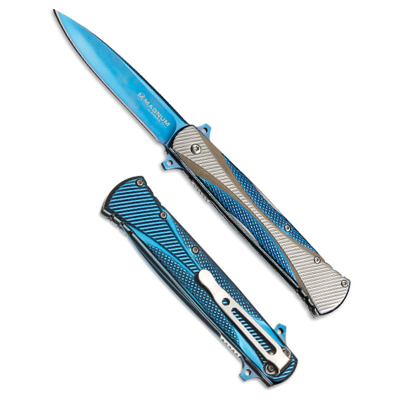 BK01LG114 SE Dagger Blue - нож складной, сталь 440А