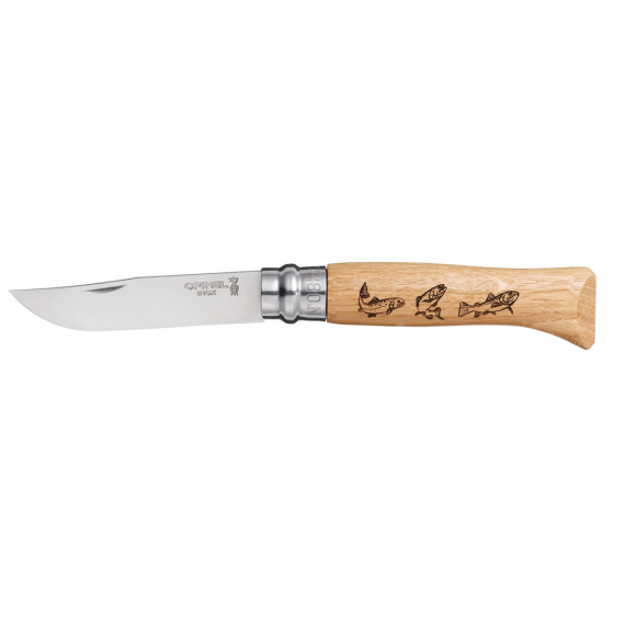 Складной нож "Opinel Animalia "Форель" №8"
