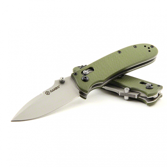 Нож Ganzo G704, зеленый