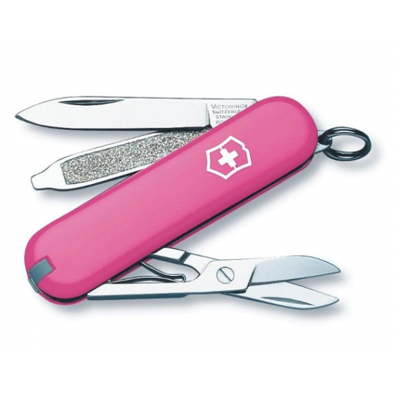 Складной нож-брелок Victorinox Classic Pink (0.6223.51)