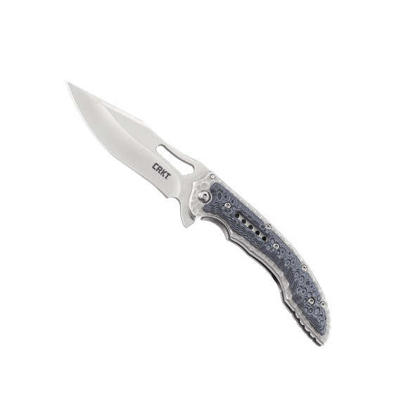 CRKT_5462 Fossil - нож складной, рук-ть сталь/G10, клинок 8Cr13MoV