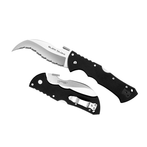 Нож Cold Steel модель 22BS Black Talon II Serrated Edge