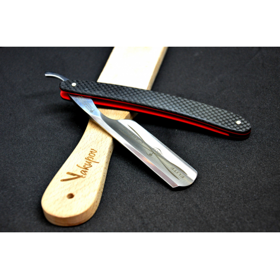 BK140544 Elite Carbon 3.0 - бритва, 6/8, Carbon Steel, рук.-черн.карбон