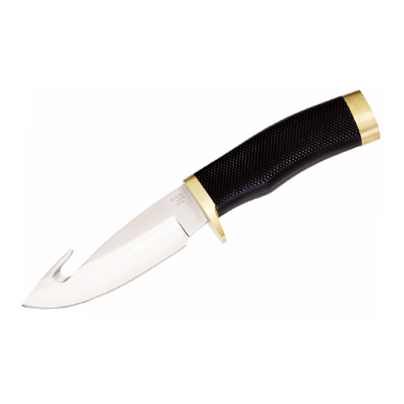 B0691BKG Buck Zipper - нож с фикс. клинком и крюком, сталь 420НС, рукоять резина