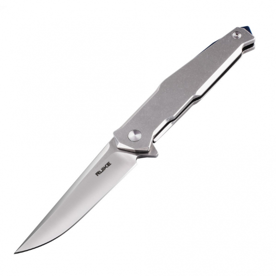 Нож Ruike P108-SF, серебряно-синий