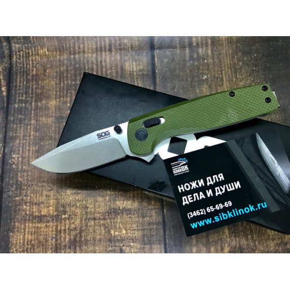 НОЖ SOG, МОДЕЛЬ TM1022 TERMINUS XR G10