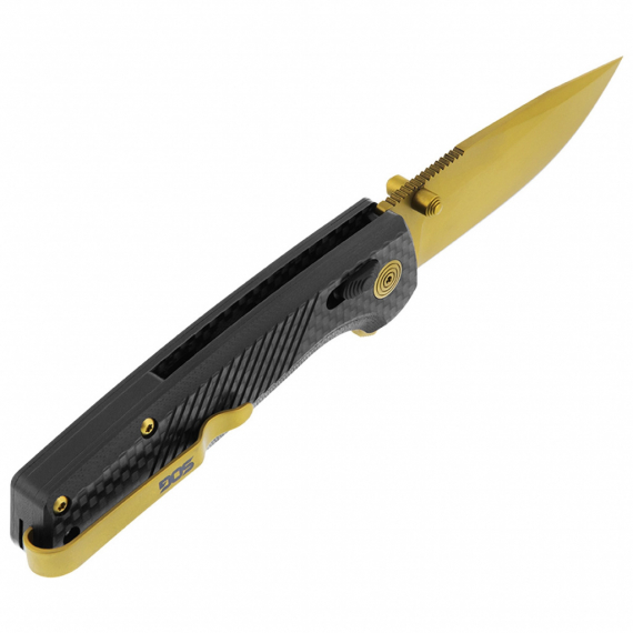 НОЖ SOG, TM1033 TERMINUS XR LTE CARBONE GOLD