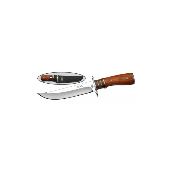 Нож хозяйственно-бытовой "Казак",50Х14МФ, красное дерево