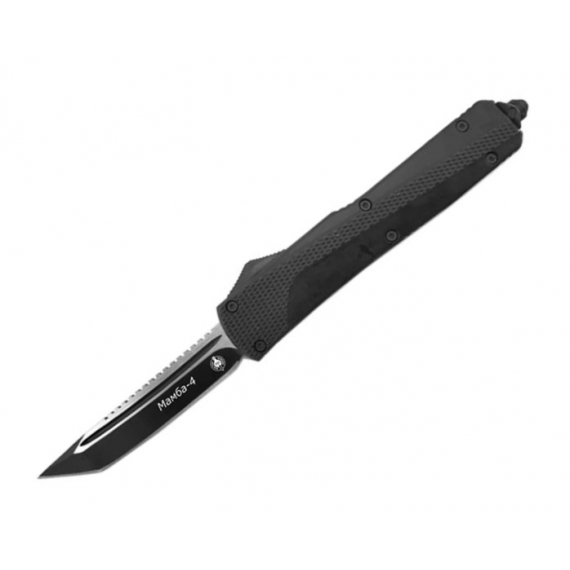 Нож автоматический фронтальный хозяйственно-бытовой Мамба-4, MA289