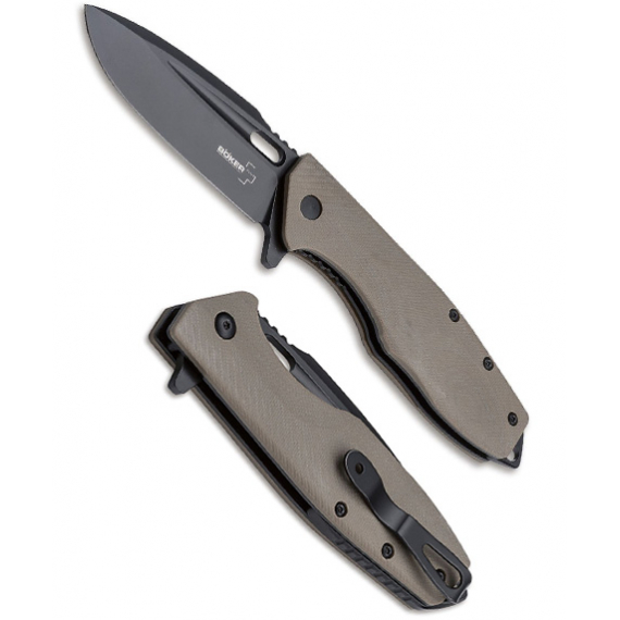 BK01BO759 Caracal tactical нож скл.,клинок-8.7см.,сталь D2,рук.-G10