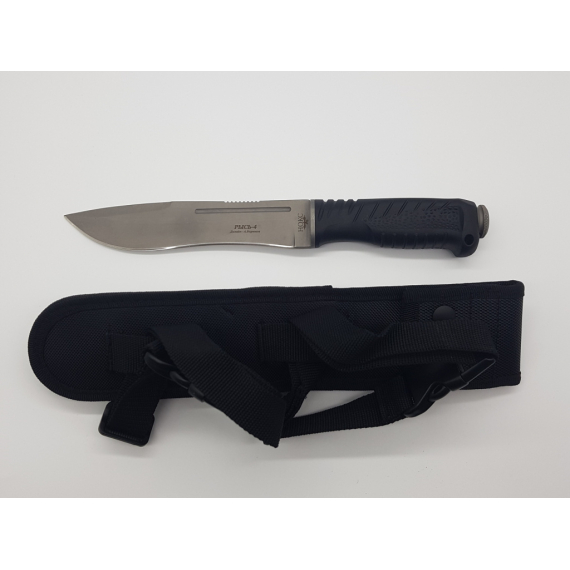 Нож хозяйственно-бытовой "Рысь-4", сталь 440, Elastron