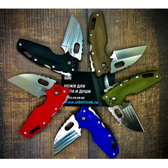 Нож Cold Steel модель 20LTB Tuff Lite Plain Edge Blue