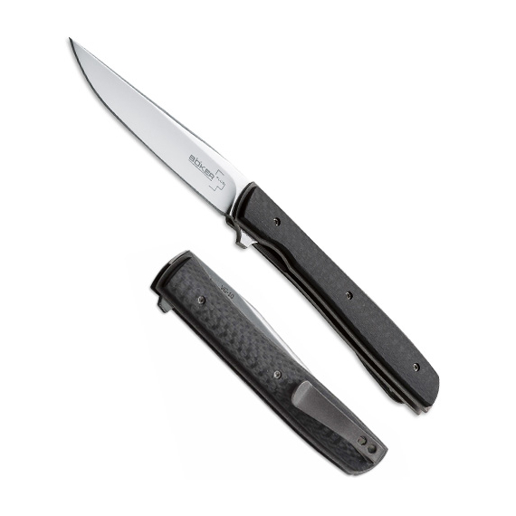 BK01BO733 Urban Trapper Carbon - нож скл,VG10,карб