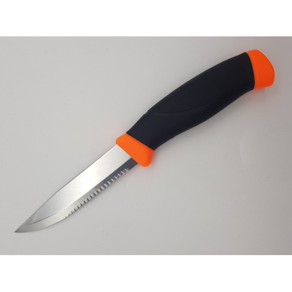 Нож Morakniv Companion F Serrated, нержавеющая сталь, 11829