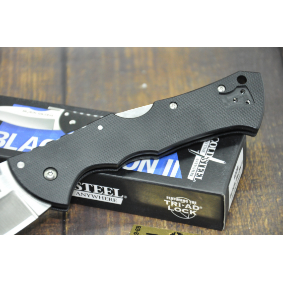 CS_22B Black Talon II Plain - нож склад., рук-ть G10, клинок S35VN