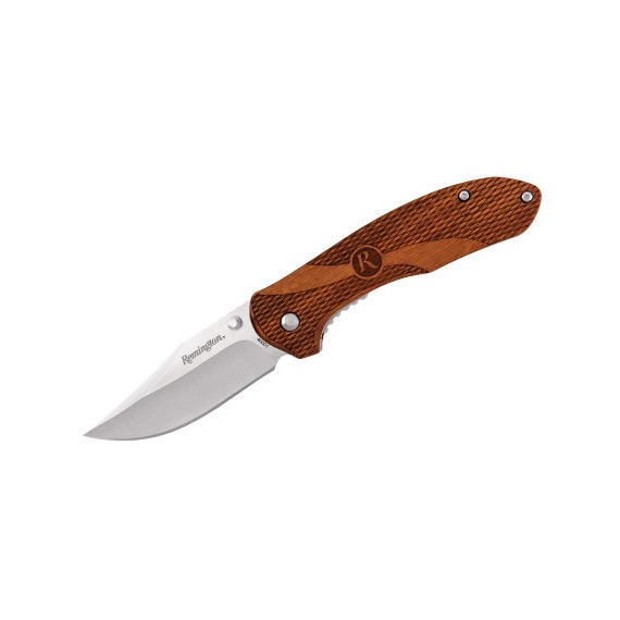R40001 Liner Lock Large Wood Handle  -  нож складной 420J2, рукоять дерево