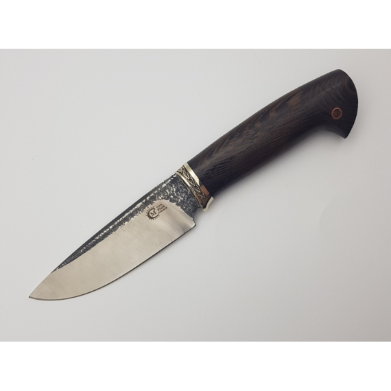 Нож "Сокол", сталь 95х18 со следами ковки, венге, литье