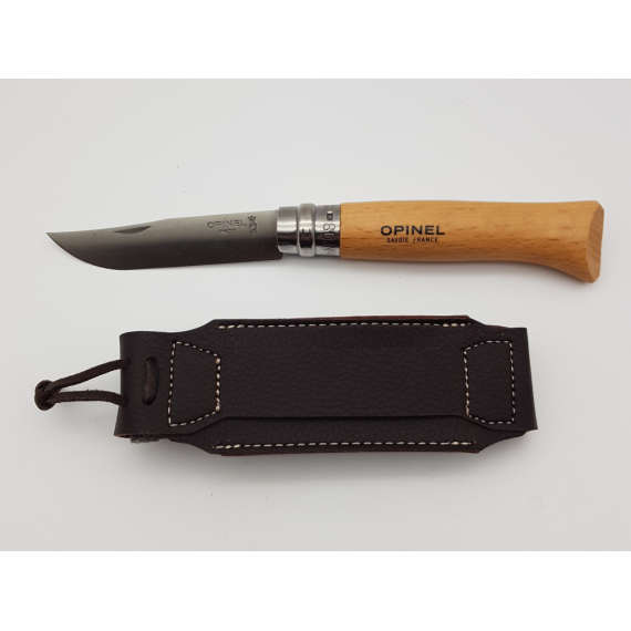 Складной нож "Opinel №8", inox, чехол, картонная коробка