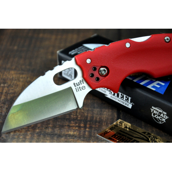 Нож Cold Steel модель 20LTR Tuff Lite Plain Edge Red