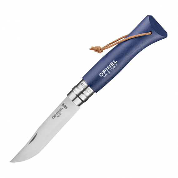 Складной нож "Opinel №8 Trekking" inox, Синяя рукоять