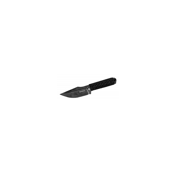 Метательный нож "Кремень ", черный, обмотка