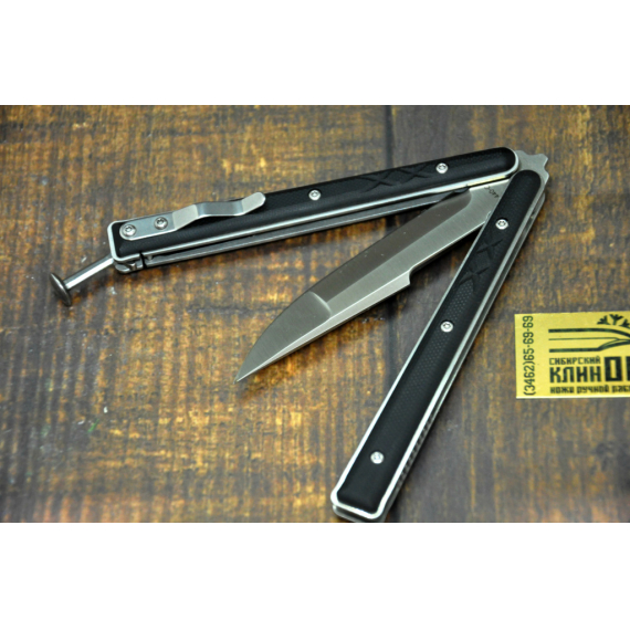 BK06EX004 Balisong - нож бабочка, сталь 440C