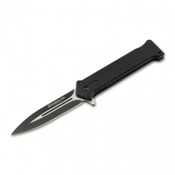 BK01LL322 Intricate Compact - нож склад., черн. алюм. рук-ть, черн. клинок 440А