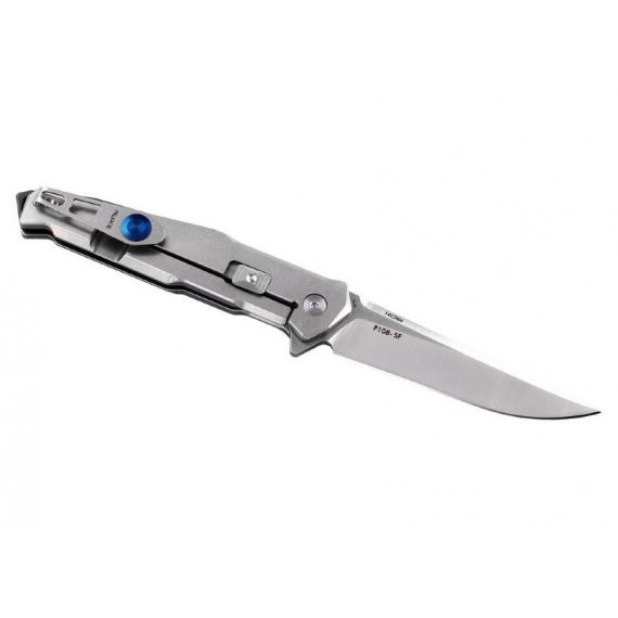 Нож Ruike P108-SF, серебряно-синий