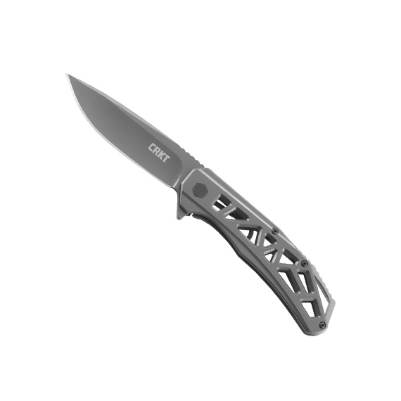 CRKT_K330GGP Gusset - нож складной, стальная рукоять, клинок 8Cr13MoV