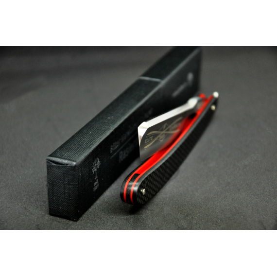 BK140544 Elite Carbon 3.0 - бритва, 6/8, Carbon Steel, рук.-черн.карбон